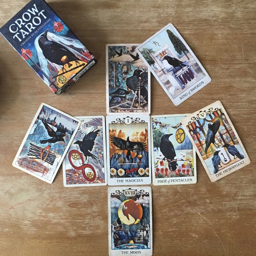 Crow Tarot card Deck